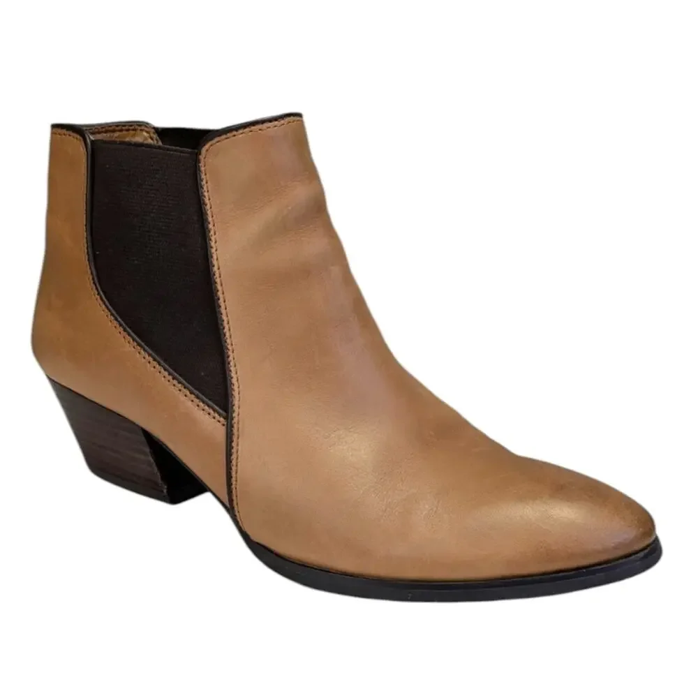 Franco Sarto Quinne Ankle Boots GUC $130 Size 7.5M   S3807